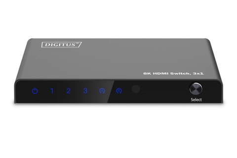 Digitus Przełącznik 8K HDMI, 3 x 1 Digitus Przełącznik 8K HDMI, 3 x 1