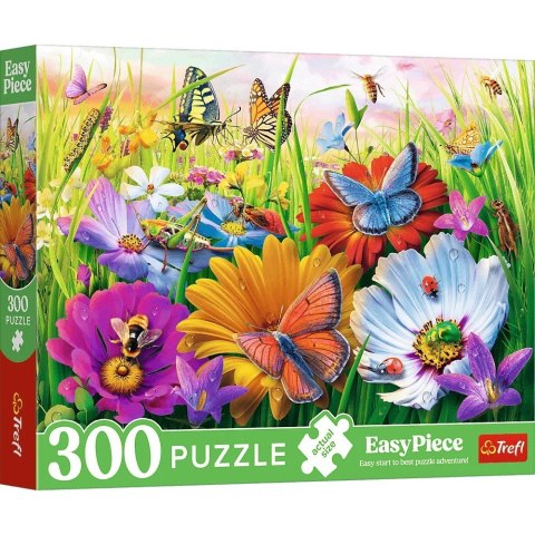 Puzzle 300 elementów EasyPiece Owady na łące