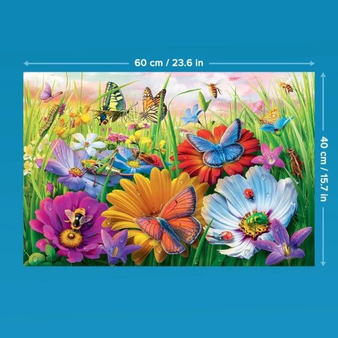 Puzzle 300 elementów EasyPiece Owady na łące