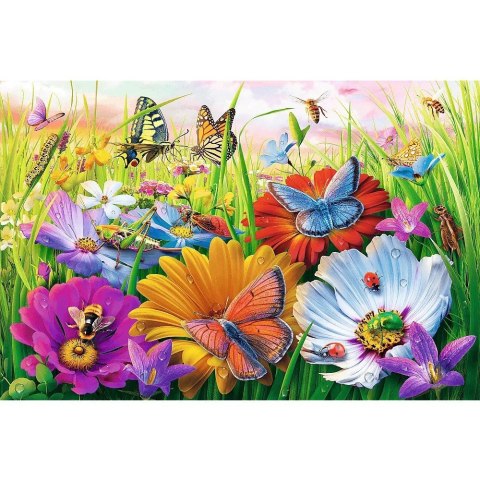 Puzzle 300 elementów EasyPiece Owady na łące