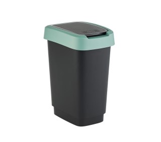 Rotho kosz na śmieci obrotowy TWIST zielony 50L