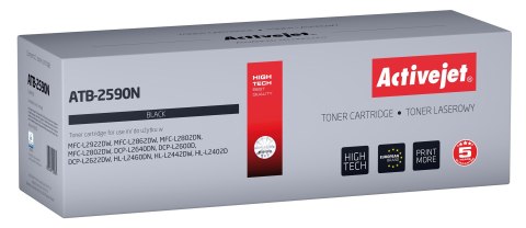 Activejet ATB-2590N Toner (zamiennik Brother TN2590; Supreme; 1200 stron; czarny) Activejet ATB-2590N Toner (zamiennik Brother TN2590; Supreme; 1200 stron; czarny)