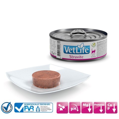 FARMINA Vet Life Struvite Feline - mokra karma dla kota - 85 g FARMINA Vet Life Struvite Feline - mokra karma dla kota - 85 g