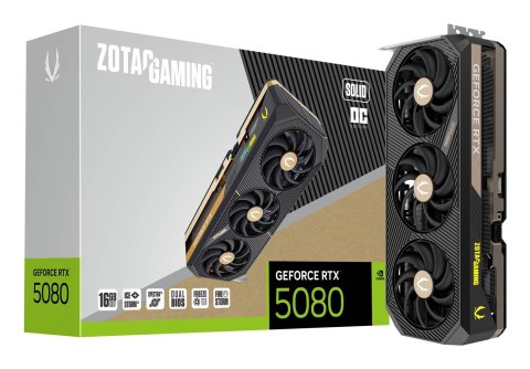 Karta graficzna ZOTAC GAMING GeForce RTX 5080 SOLID OC 16GB