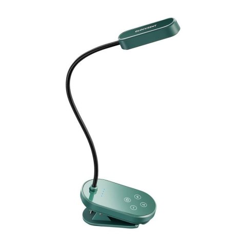 Lampka bezprzewodowa Glocusent Mini GLCSNTBL006 z klipsem zielona Lampka bezprzewodowa Glocusent Mini GLCSNTBL006 z klipsem zielona