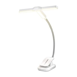 Lampka bezprzewodowa Tri-Head Glocusent GLCSNTA2303 z klipsem USB-C 1000mAh biała