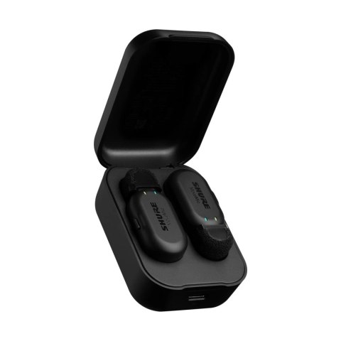 Shure MV-TWO-Z6 - Dwa bezprzewodowe mikrofony MoveMic MV-LAV, case ładujący Shure MV-TWO-Z6 - Dwa bezprzewodowe mikrofony MoveMic MV-LAV, case ładujący