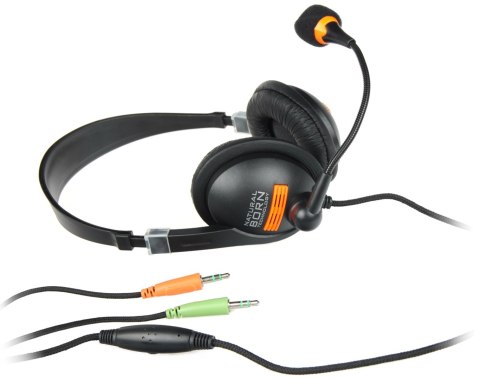 Słuchawki NATEC Drone NSL-0294 (kolor czarny) Słuchawki NATEC Drone NSL-0294 (kolor czarny)