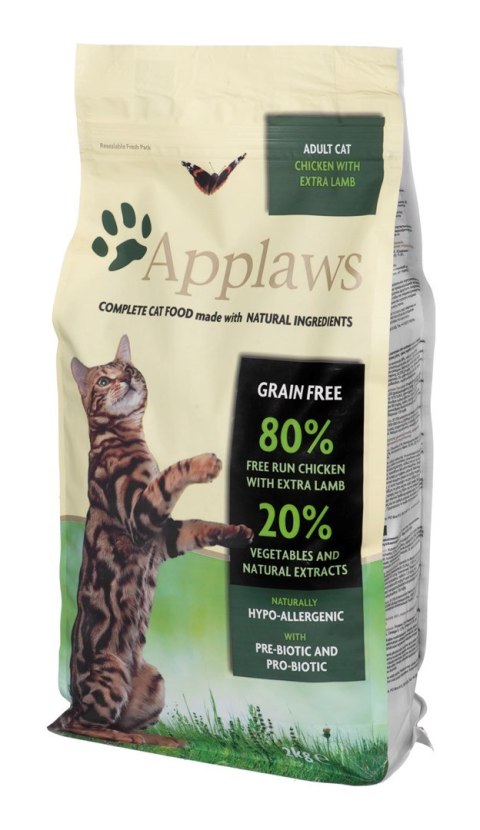 APPLAWS CAT Kurczak i Jagnięcina - karma dla kotów z wysoką zawartością mięsa - 2kg APPLAWS CAT Kurczak i Jagnięcina - karma dla kotów z wysoką zawartością mięsa - 2kg