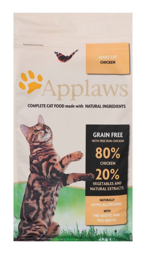 APPLAWS CAT Kurczak - sucha karma dla kota z wysoką zawartością mięsa - 2kg APPLAWS CAT Kurczak - sucha karma dla kota z wysoką zawartością mięsa - 2kg