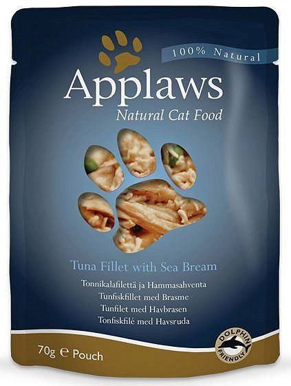 APPLAWS CAT Tuńczyk i leszcz w bulionie 70g APPLAWS CAT Tuńczyk i leszcz w bulionie 70g