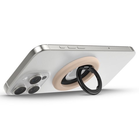Spigen Nano Pop MagSafe Phone Ring - Magnetyczny uchwyt na palec z funkcją podstawki (Coconut Beige)