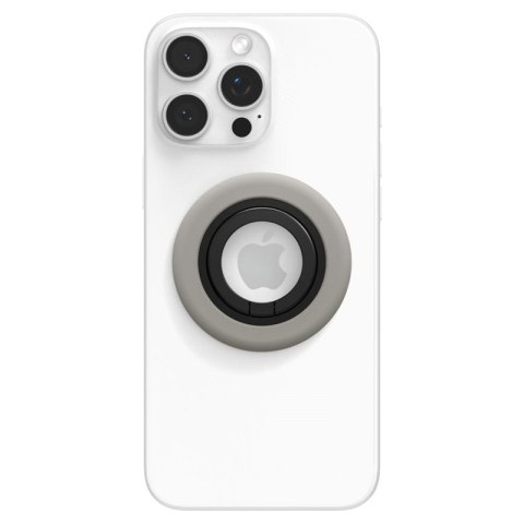 Spigen Nano Pop MagSafe Phone Ring - Magnetyczny uchwyt na palec z funkcją podstawki (Truffle Grey)