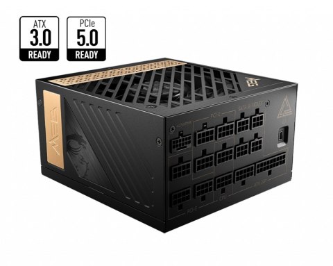 Zasilacz MSI MEG Ai1300P PCIE5 1300W 80+ Platinum ATX 3.1 Zasilacz MSI MEG Ai1300P PCIE5 1300W 80+ Platinum ATX 3.1