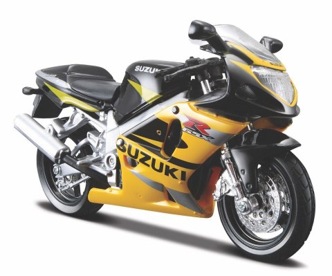 Model Motocykl Suzuki GSX-R600 z podstawką 1/18 Model Motocykl Suzuki GSX-R600 z podstawką 1/18