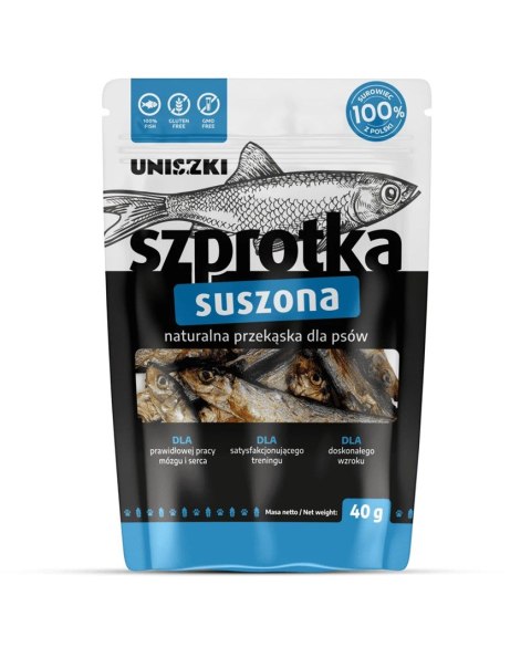 UNISZKI Szprotka suszona 40g UNISZKI Szprotka suszona 40g