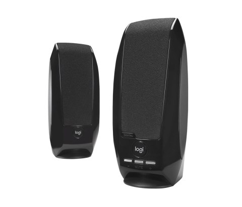 Zestaw głośników Logitech 980-000029 (2.0; kolor czarny) Zestaw głośników Logitech 980-000029 (2.0; kolor czarny)