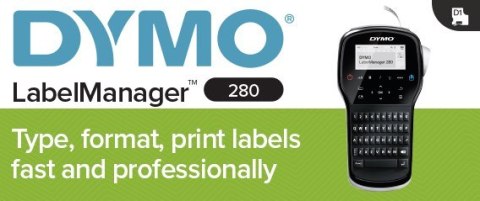 DYMO LabelManager 280 drukarka etykiet Termotransferowy D1 QWERTY