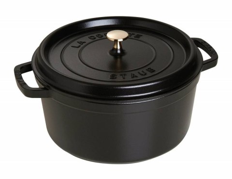 Garnek żeliwny okrągły STAUB La Cocotte 40509-471-0 - 400 ml czarny Garnek żeliwny okrągły STAUB La Cocotte 40509-471-0 - 400 ml czarny