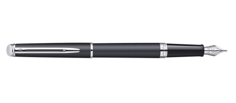 Pióro wieczne WATERMAN Füllfederhalter Hemisphere Matt Schwarz M Blau Pióro wieczne WATERMAN Füllfederhalter Hemisphere Matt Schwarz M Blau