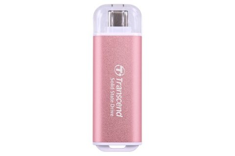 Transcend TS1TESD300P Zewnętrzny dysk SSD 1 TB USB Type-C Niebieski Transcend TS1TESD300P Zewnętrzny dysk SSD 1 TB USB Type-C Niebieski