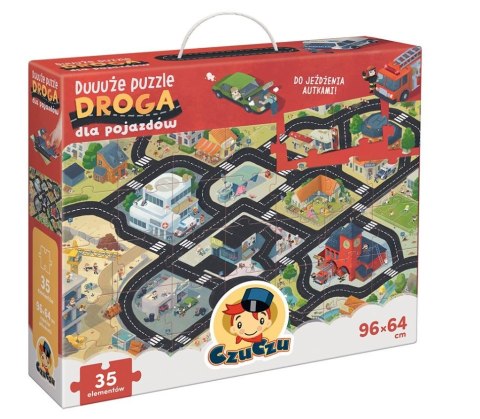Duuuże puzzle - Droga dla pojazdów Duuuże puzzle - Droga dla pojazdów