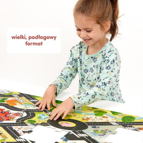 Duuuże puzzle - Droga dla pojazdów Duuuże puzzle - Droga dla pojazdów