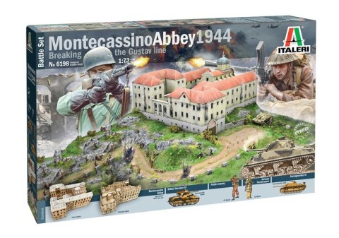 Model do sklejania Montecassino Abbey 1944 Breaking the Gus Model do sklejania Montecassino Abbey 1944 Breaking the Gus