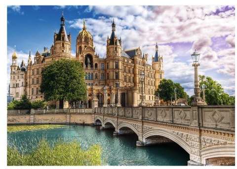 Puzzle 1000 elementów Zamek na wyspie Puzzle 1000 elementów Zamek na wyspie
