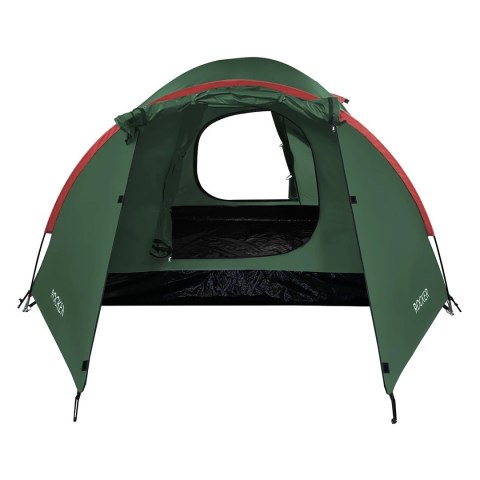 Namiot kempingowy NILS CAMP Rocker NC6013 3 osobowy zielono-czerwony