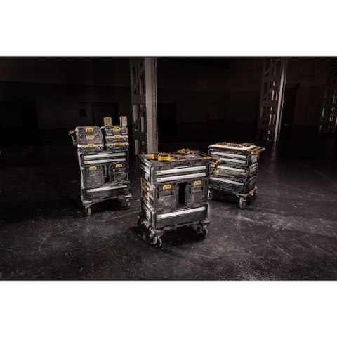 DeWALT DWST60510-1 pudełko na narzędzia Przybornik Metal, Plastik Czarny, Stal nierdzewna, Żółty