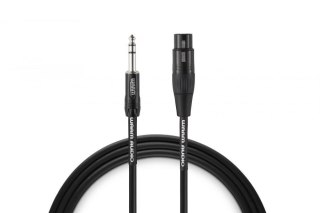 Warm Audio PREM-XLRF-TRSM-3 kabel audio 0,9 m XLR 6.35mm TRS Czarny