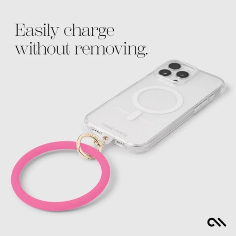 Case-Mate Phone Bangle - Brelok / bransoletka na nadgarstek do smartfona (Fuchsia) Case-Mate Phone Bangle - Brelok / bransoletka na nadgarstek do smartfona (Fuchsia)