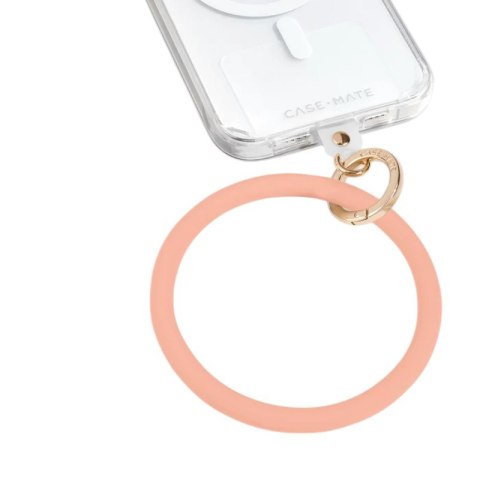 Case-Mate Phone Bangle - Brelok / bransoletka na nadgarstek do smartfona (Peach) Case-Mate Phone Bangle - Brelok / bransoletka na nadgarstek do smartfona (Peach)