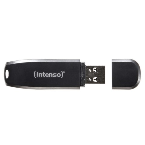 Intenso Speed Line pamięć USB 64 GB USB Typu-A 3.2 Gen 1 (3.1 Gen 1) Czarny Intenso Speed Line pamięć USB 64 GB USB Typu-A 3.2 Gen 1 (3.1 Gen 1) Czarny