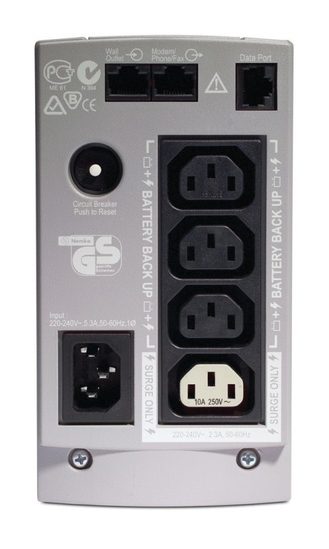 APC Back-UPS 650VA 230V APC Back-UPS 650VA 230V