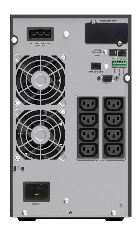 PowerWalker VFI 2000 ICT IoT Podwójnej konwersji (online) 2 kVA 2000 W 8 x gniazdo sieciowe PowerWalker VFI 2000 ICT IoT Podwójnej konwersji (online) 2 kVA 2000 W 8 x gniazdo sieciowe