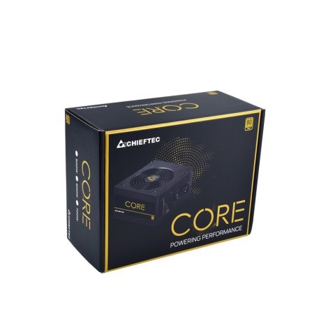 ZASILACZ CHIEFTEC CORE 600W ATX 80+ gold ZASILACZ CHIEFTEC CORE 600W ATX 80+ gold