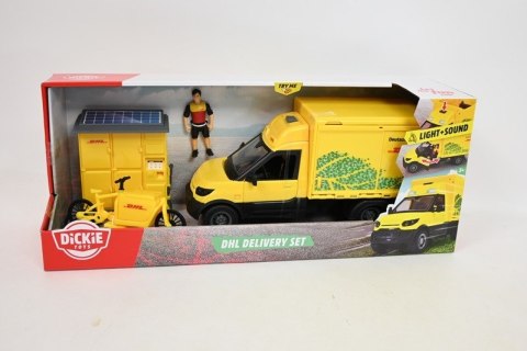 Dickie City zestaw z pojazdem DHL 25cm 374-7020 Dickie City zestaw z pojazdem DHL 25cm 374-7020