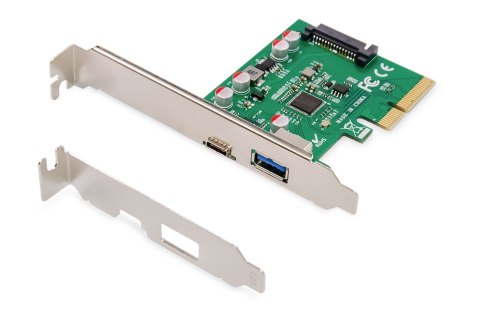 Digitus Karta PCIe, USB Typu C™ + USB-A Digitus Karta PCIe, USB Typu C™ + USB-A