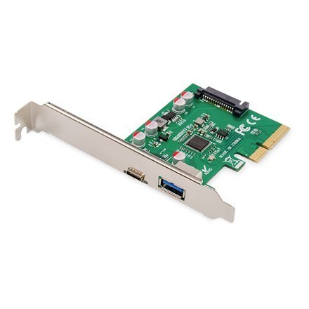 Digitus Karta PCIe, USB Typu C™ + USB-A Digitus Karta PCIe, USB Typu C™ + USB-A