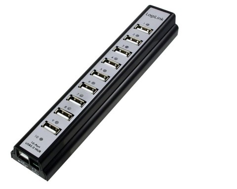 LogiLink UA0096 huby i koncentratory 480 Mbit/s Czarny LogiLink UA0096 huby i koncentratory 480 Mbit/s Czarny