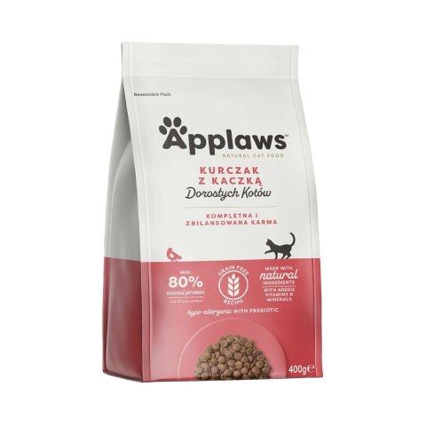 Applaws Cat Dry Chicken with Extra Duck 400g Applaws Cat Dry Chicken with Extra Duck 400g
