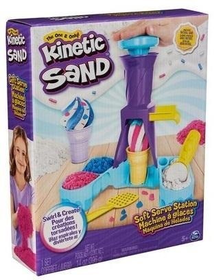 Kinetic Sand Piasek kinetyczny Wytwórnia lodów Kinetic Sand Piasek kinetyczny Wytwórnia lodów