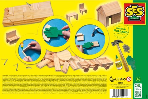 SES Creative Children's Woodwork Set