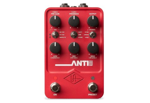 Universal Audio UAFX Anti 1992 High Gain Amplifier - efekt gitarowy Universal Audio UAFX Anti 1992 High Gain Amplifier - efekt gitarowy