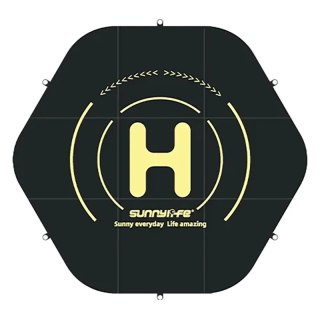 Mata lądowisko Sunnylife do dronów 110cm heksagon - dwustronne - wodoodporne (TJP10)
