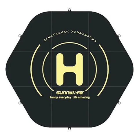 Mata lądowisko Sunnylife do dronów 110cm heksagon - dwustronne - wodoodporne (TJP10) Mata lądowisko Sunnylife do dronów 110cm heksagon - dwustronne - wodoodporne (TJP10)