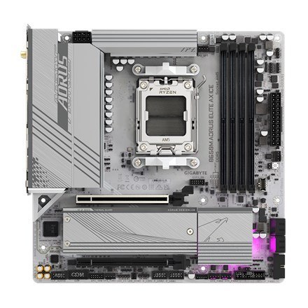 Płyta główna Gigabyte B650M AORUS ELITE AX ICE Płyta główna Gigabyte B650M AORUS ELITE AX ICE