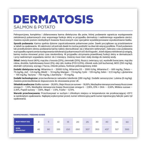 VetExpert Veterinary Diet Dermatosis dog Salmon&Potato 2kg VetExpert Veterinary Diet Dermatosis dog Salmon&Potato 2kg